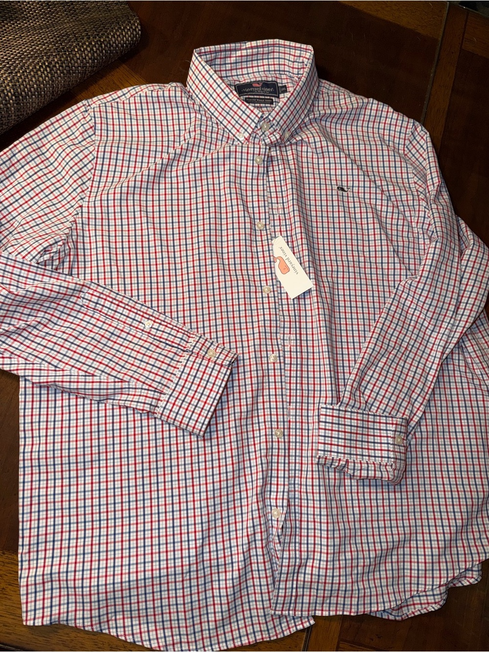 Men’s Vineyard Vines Whale Shirt XXL NWT